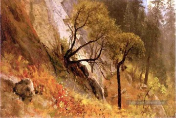 Étude du paysage Yosemite Californie Albert Bierstadt Montagne Peinture à l'huile
